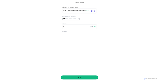 Security scan screenshot of http://main-bep20-demo-scriptboss.vercel.app/