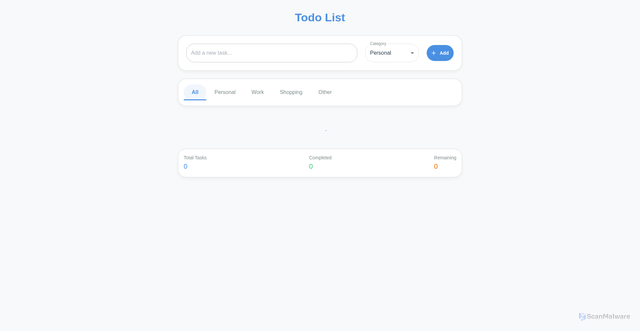Security scan screenshot of http://to-do-list-7pl.pages.dev/