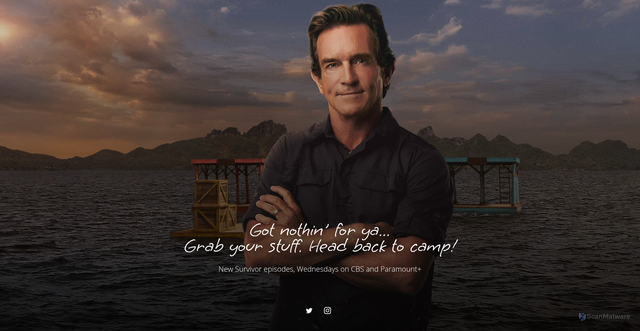 Security scan screenshot of http://www.jeffprobst.com/