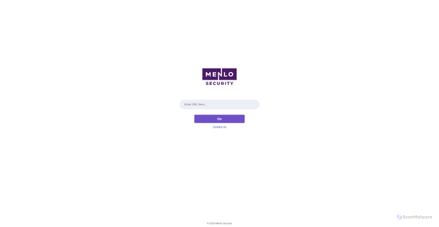 Security scan screenshot of https://us-east5-menlo-inspect.menlosecurity.com