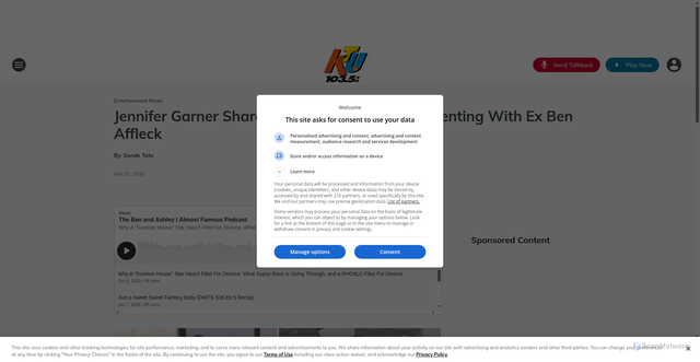 Security scan screenshot of https://ktu.iheart.com/content/2026-02-25-jennifer-garner-shares-rare-insight-into-co-parenting-with-ex-ben-affleck/