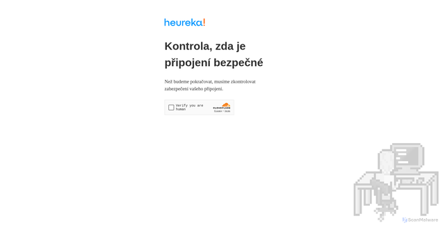 Security scan screenshot of https://ssl.heureka.cz