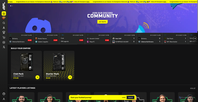Security scan screenshot of https://app.playmfl.com/