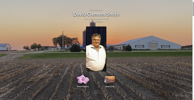 Security scan screenshot of https://www.clasenjordan.com/obituary/david-smith