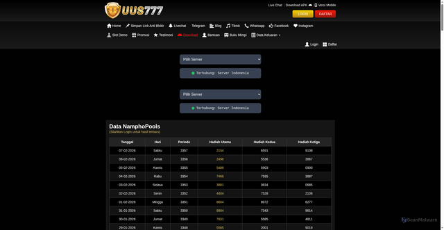 Security scan screenshot of https://xn--12cacubcj2a0hrabcw5sla2aic0ec1l0hma0n4a.net/desktop/data/namphopools?m=57