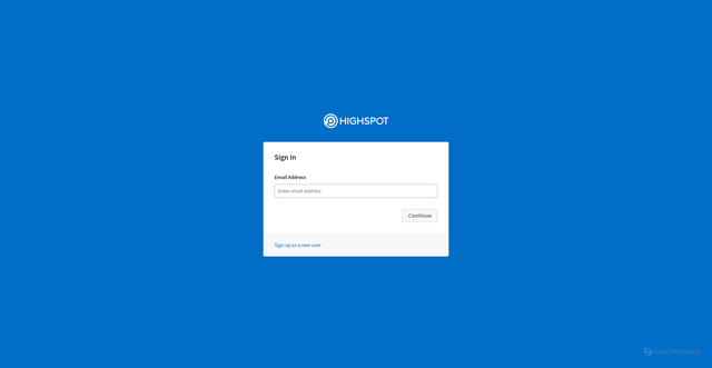 Security scan screenshot of https://app-su3.highspot.com