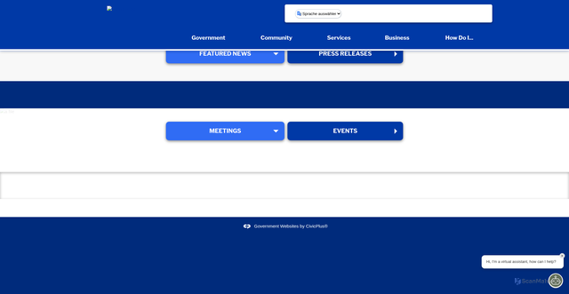 Security scan screenshot of https://beavertonoregon.gov/