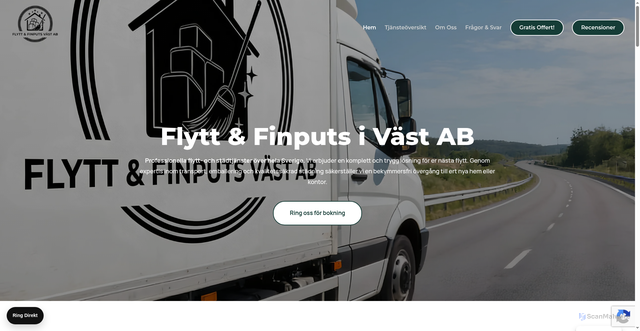 Security scan screenshot of https://flyttfinputs.se