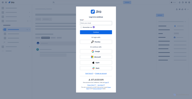Security scan screenshot of https://jira-usg.atlassian.net