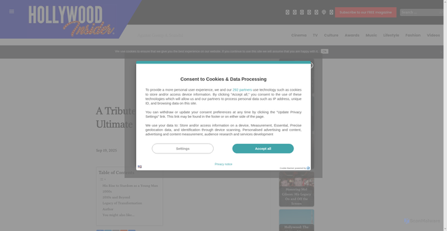 Security scan screenshot of https://www.hollywoodinsider.com/tribute-christian-bale/