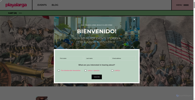 Security scan screenshot of https://playalarga.co/stolen-land-stolen-history-how-the-u-s-took-half-of-mexico-and-pretended-it-was-destiny/