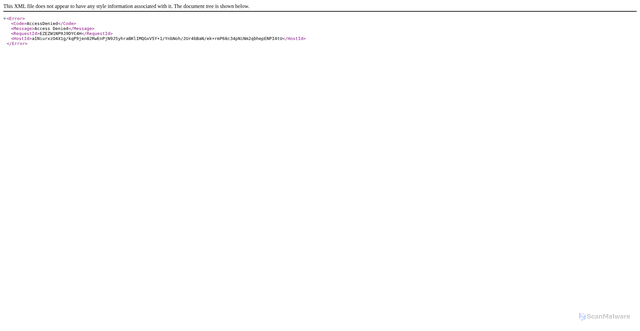Security scan screenshot of https://extendcoreoffersprod-offersthemelogobucketeb21afa-1lr7le13dvgtp.s3.amazonaws.com