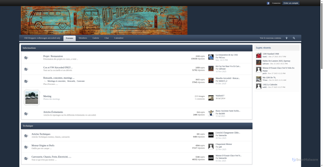 Security scan screenshot of https://www.old-droppers.com