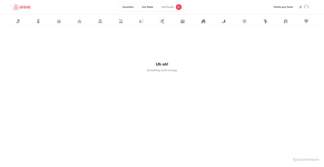Security scan screenshot of airbnb-clone-next13-prtz51emh-mamsheikh.vercel.app