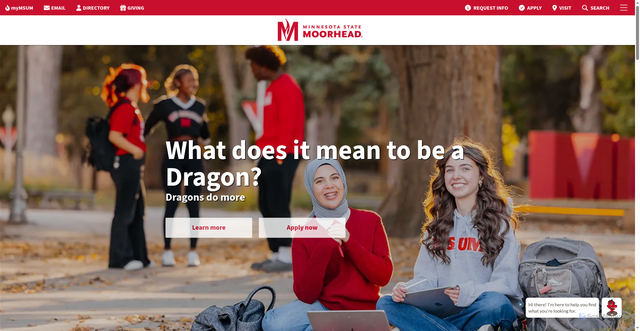 Security scan screenshot of https://www.mnstate.edu/