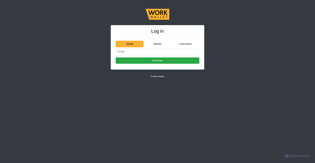Security scan screenshot of https://portal.work-wallet.com
