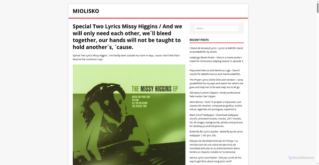 Security scan screenshot of https://quarksuz.pages.dev/posts/special-two-lyrics-missy-higgins