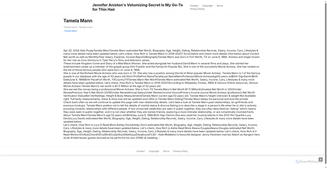 Security scan screenshot of https://altairaquahugo-67wm57d2dn.edgeone.app/24786-tamela-mann.html