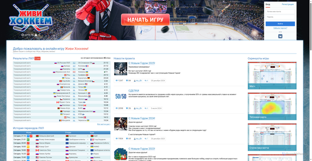 Security scan screenshot of https://lifehockey.ru