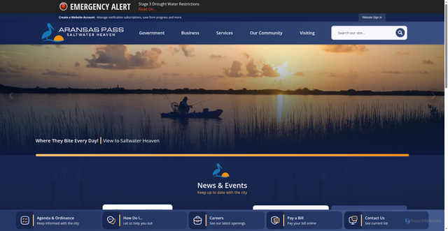 Security scan screenshot of https://aptx.gov/