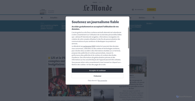 Security scan screenshot of https://fr-prbs-transit.com/