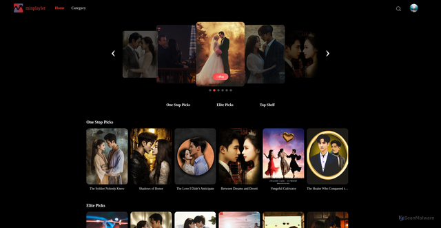 Security scan screenshot of https://minplaylet.com/