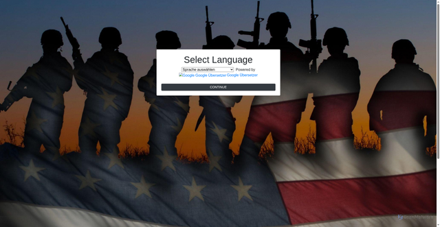Security scan screenshot of https://usmilitaryleave.com