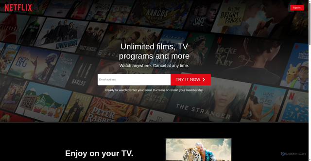 Security scan screenshot of http://www.netflix-two-mu.vercel.app/