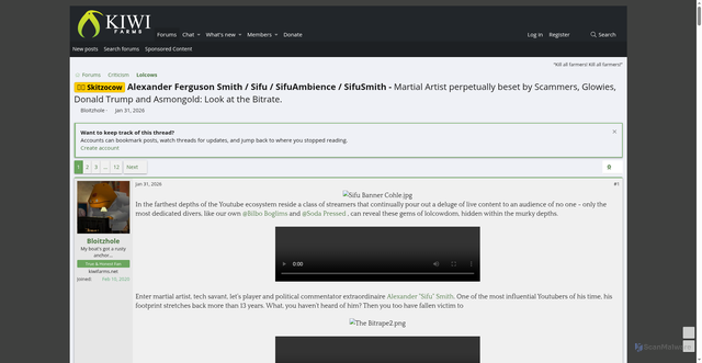 Security scan screenshot of https://sifu.lol/