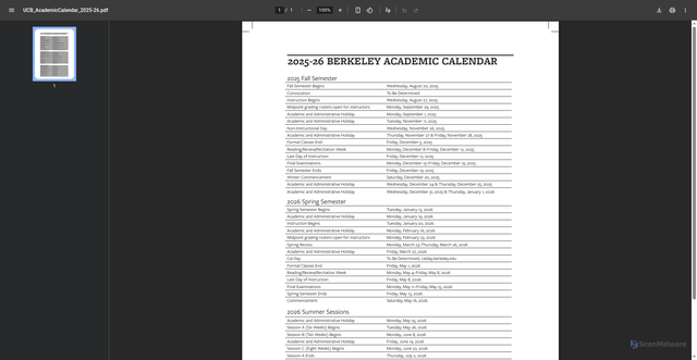 Security scan screenshot of https://registrar.berkeley.edu/wp-content/uploads/UCB_AcademicCalendar_2025-26.pdf