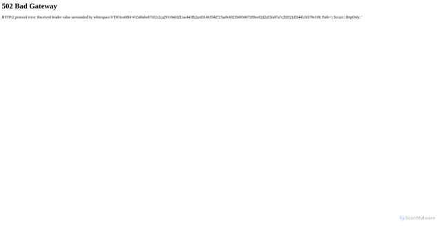 Security scan screenshot of https://www.vacunas.gov/