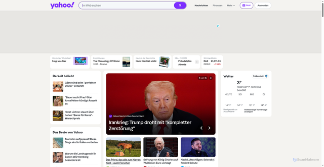 Security scan screenshot of https://geocities.com