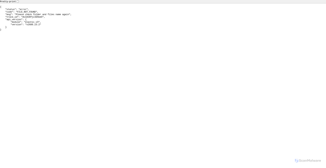 Security scan screenshot of https://cdn.scaleflex.it