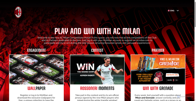 Security scan screenshot of https://together.acmilan.com/