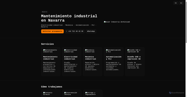 Security scan screenshot of https://asier.eus/
