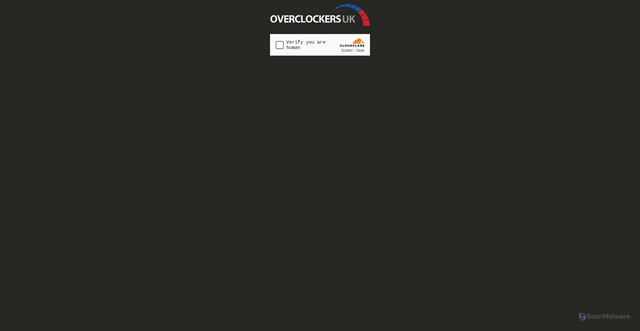 Security scan screenshot of https://forums.overclockers.co.uk