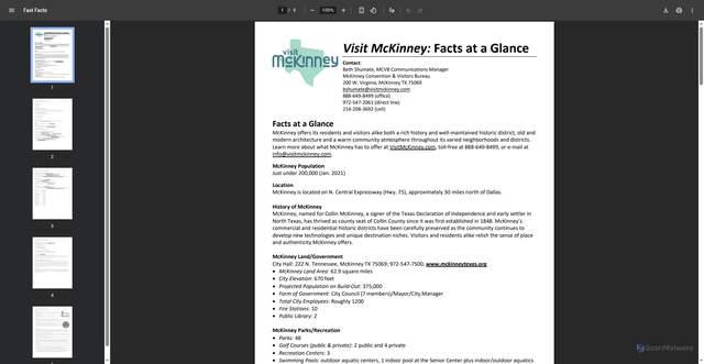 Security scan screenshot of https://assets.simpleviewinc.com/simpleview/image/upload/v1/clients/mckinneytx/Press_Kit_Facts_at_a_Glance_2021_452c606d-f146-4cdc-9fcf-5a9c32807fda.pdf