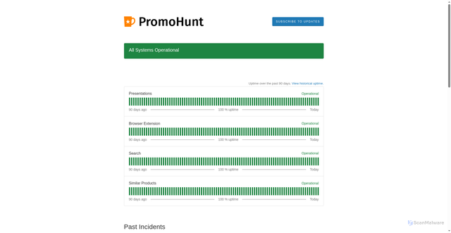 Security scan screenshot of https://fvng78fkqm49.statuspage.io