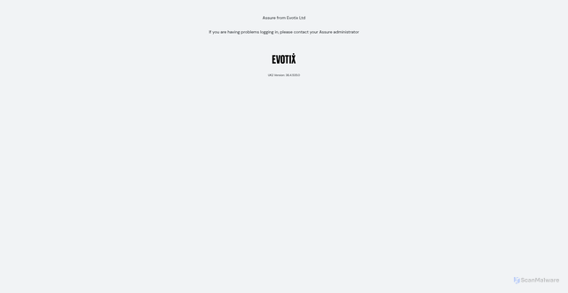 Security scan screenshot of https://uk2.sheassure.net