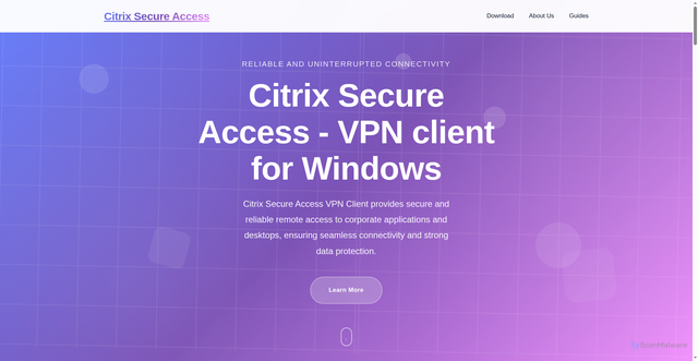 Security scan screenshot of https://citrix-secure-access.org