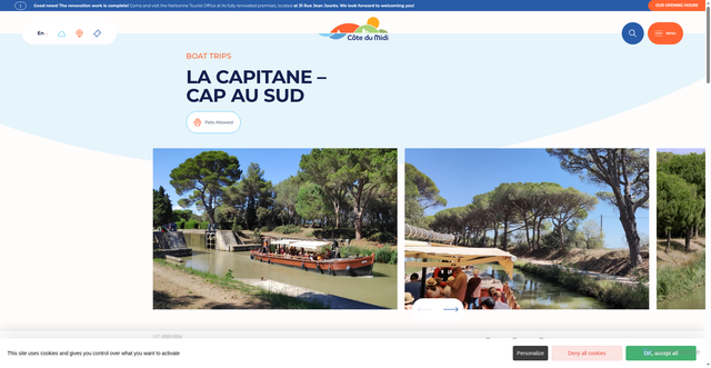 Security scan screenshot of https://www.cotedumidi.com/en/sit/loilar011fs0002k-la-capitane-cap-au-sud/