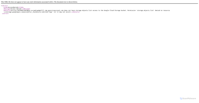 Security scan screenshot of https://cdn-ps-seach-rk.palmplaystore.com