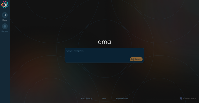 Security scan screenshot of https://www.ama.mobi