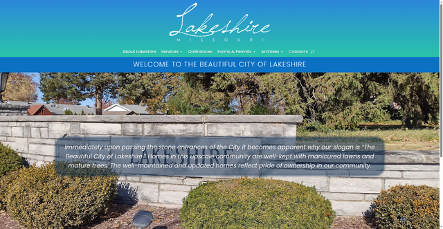 Security scan screenshot of https://lakeshiremo.gov/