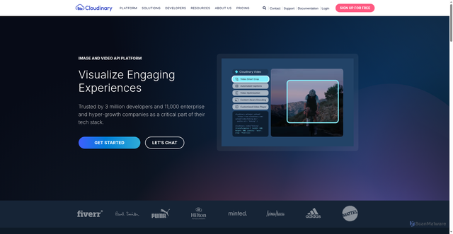 Security scan screenshot of https://assets.pcna.com