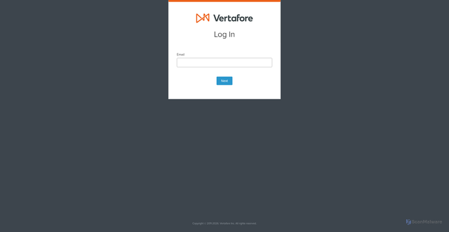 Security scan screenshot of https://platform.vertafore.com