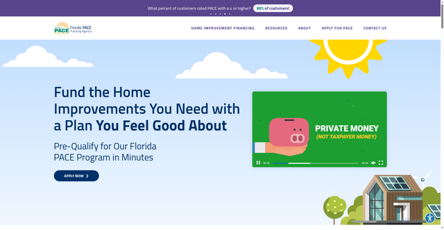 Security scan screenshot of https://floridapace.gov/