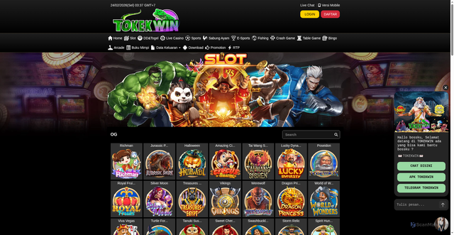 Security scan screenshot of https://ndxhewantokek1.lol/desktop/game/slot/og