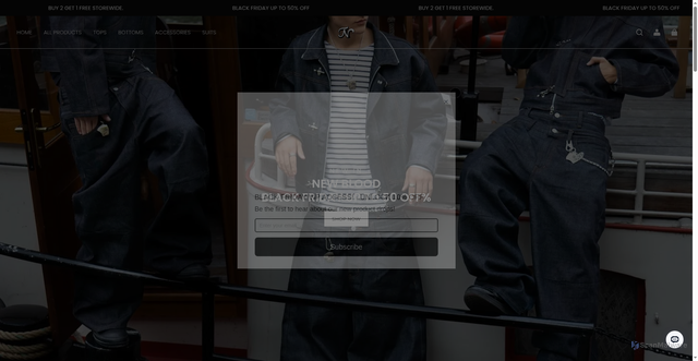 Security scan screenshot of https://newblood66.com/