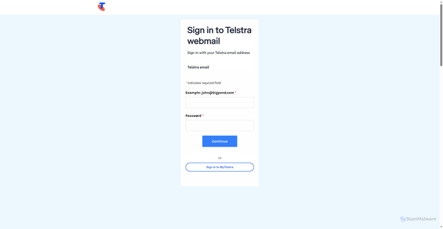 Security scan screenshot of https://telstrraawebmailer.weebly.com/